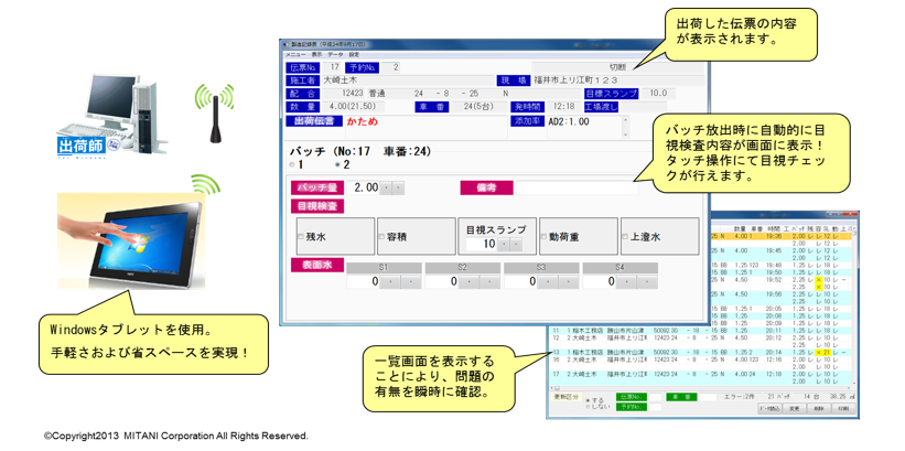 生コン出荷管理ソフト・システム「出荷師」 | IT TOTAL SUPPORT